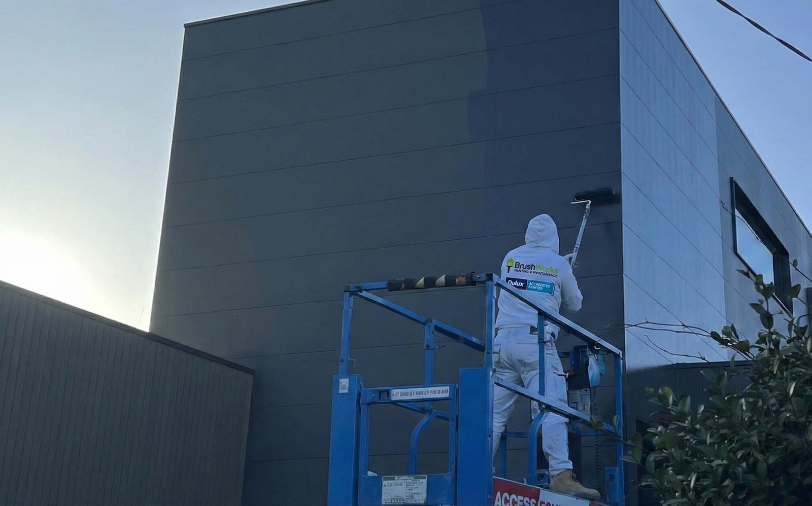 Exterior apartment painting in Sydney CBD