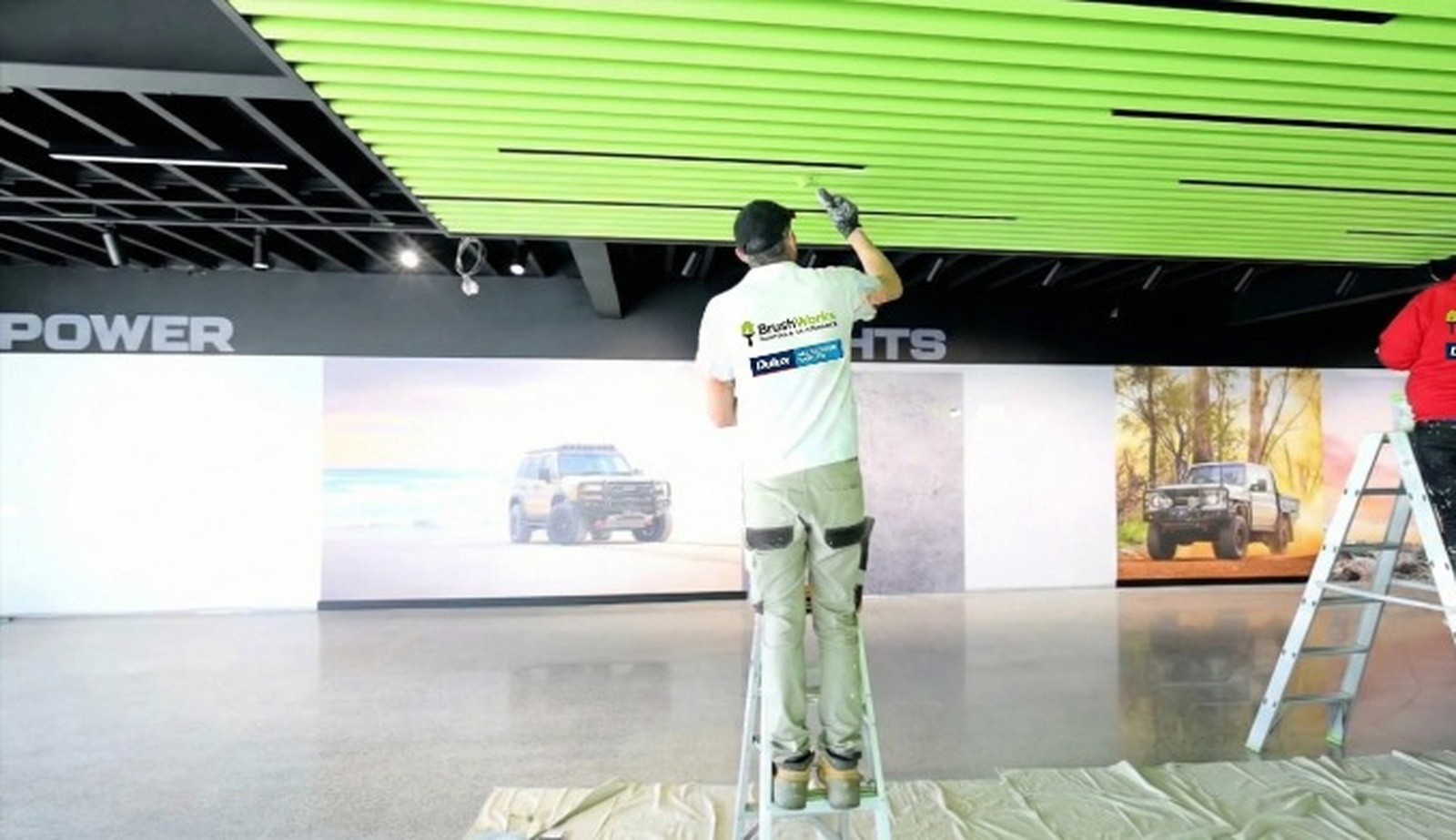 Ceiling painting Potts Point