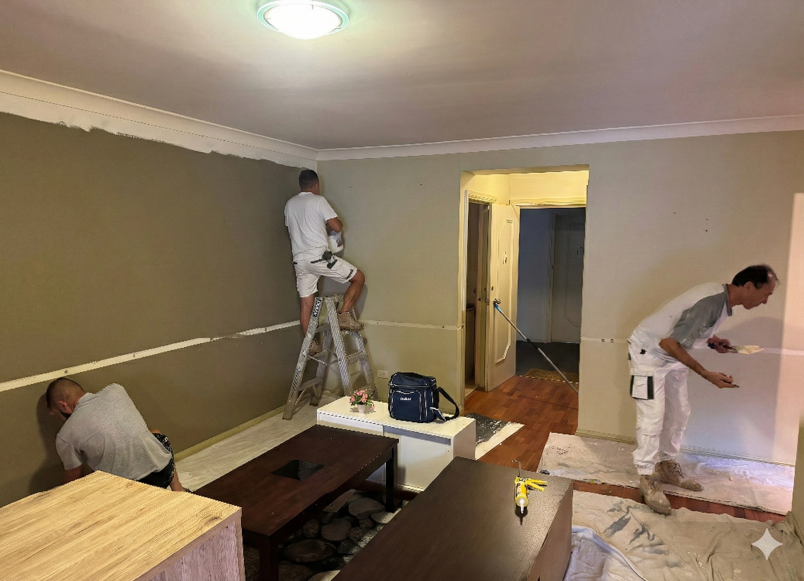 Skilled painting workmanship by Brushworks Painters Sydney CBD