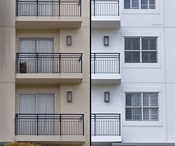 strata painting 4 storey apartment block darlinghurst